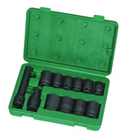 世達工具09009 12件12.5MM系列風(fēng)動套筒組套
