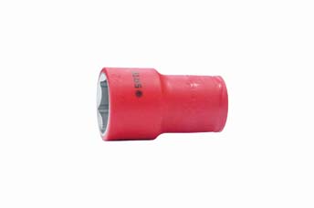 世達工具12512  10mm系列注塑型VDE絕緣套筒12mm