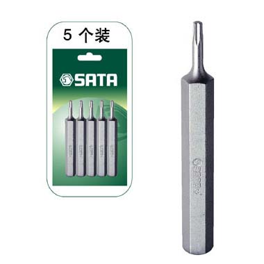 世達(dá)工具59539 5件套8MM系列70MM長花形旋具頭T50